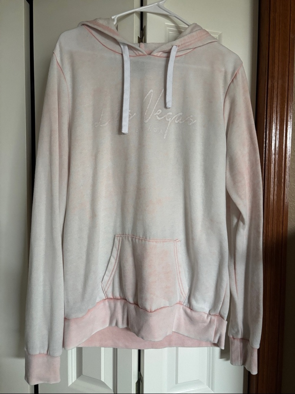 Las Vegas Light Pink Pullover Hoodie